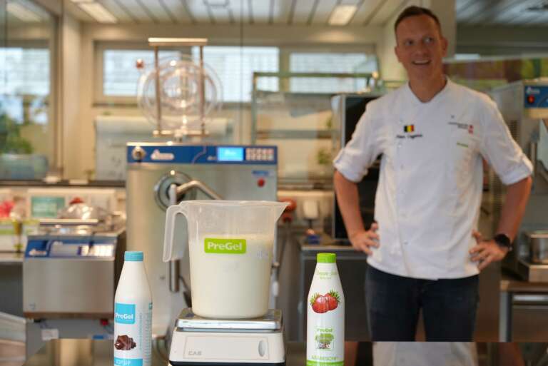 afwegen pregel ijsmix
