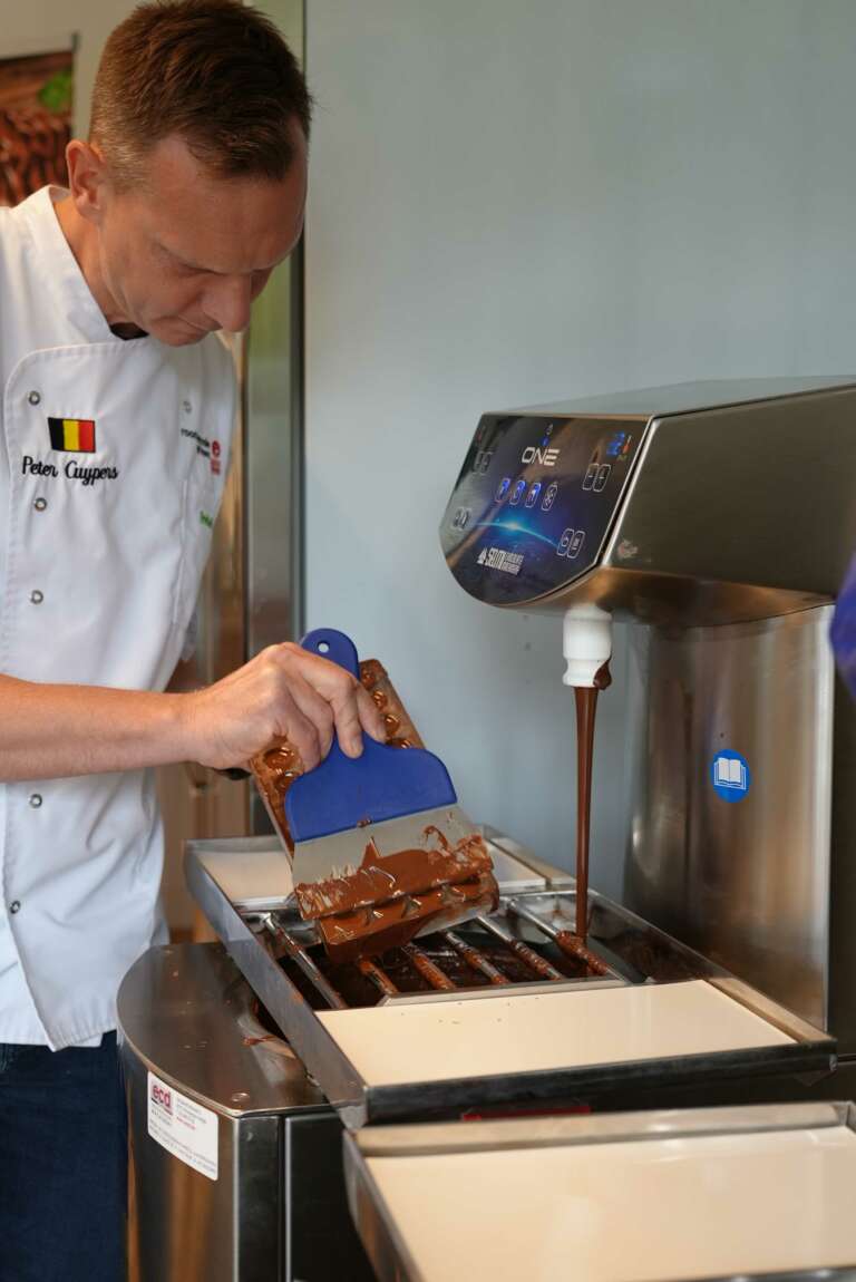 afwerken artisanale pralines