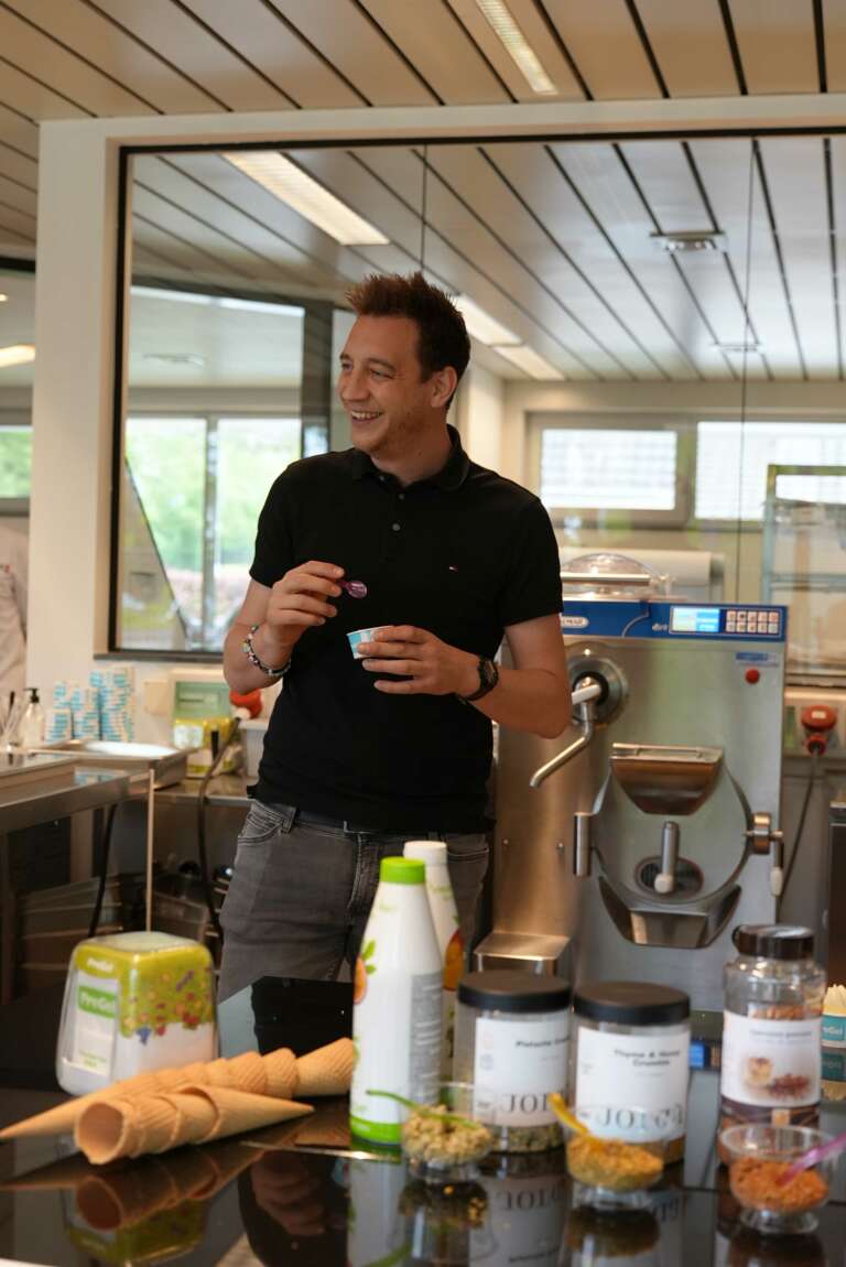 vrolijk moment tijdens de cursus